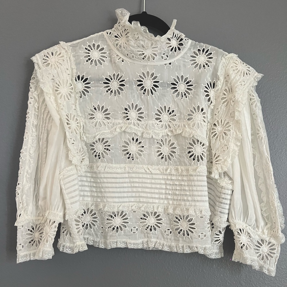 Isabel Marant Dayden Lace Top